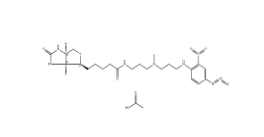 [CAS 96087-38-6]     Photobiotin acetate salt 	光敏生物素 乙酸鹽