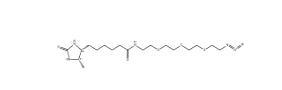 1306615-47-3/Desthiobiotin-PEG3-Azide/脫硫生物素三聚乙二醇疊氮		