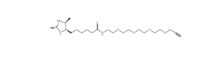 1951424-89-7；Desthiobiotin-PEG4-propargyl；脫硫生物素-四聚乙二醇-丙炔基	