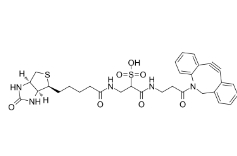 DBCO-Sulfo-Link-biotin小分子PEG	1363444-70-5	         二苯并環辛炔- 水溶性-連接生物素