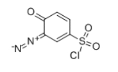 CAS號：36451-08-8，1,2-苯醌-2-二疊氮化物-4-磺酰氯，4-chlorosulfonyl-2-diazoniophenolate