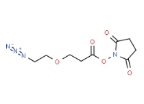 cas:1807530-06-8，Azido-PEG1-NHS ester，疊氮-一聚乙二醇-羥基琥珀酰亞胺