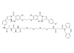 CAS:2241644-09-5，DBCO-PEG4-VA-SG3132，二苯基環(huán)辛炔-四聚乙二醇-VA-SG3132