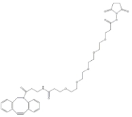 cas：1378531-80-6，DBCO-PEG5-NHS Ester，二苯基環辛炔-五聚乙二醇-活性酯