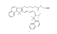 Cyanine5.5 alkyne chloride，CAS號：1628790-37-3