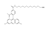 Carboxyrhodamine 110-PEG4-alkyne，CAS號：2055103-66-5