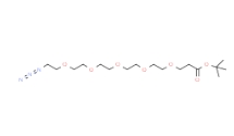 疊氮-五聚乙二醇-丙酸叔丁酯，Azide-PEG5-Boc，CAS號：1415800-41-7