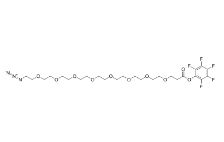 Azido-PEG8-PFP ester，cas:2055014-62-3，疊氮-八聚乙二醇-PFP酯