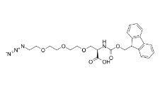 N-Fmoc-Azido-tris(ethylenoxy)-L-alanine，cas:2054345-69-4