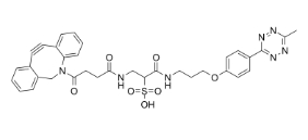 Methyltetrazine-DBCO，CAS:1802238-48-7，甲基四嗪-二苯基環辛炔