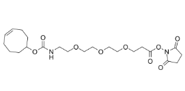 TCO-PEG3-NHS ester，CAS：2141981-88-4，反式環(huán)辛烯-三聚乙二醇-羥基琥珀酰亞胺酯