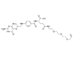 Folate-PEG3-alkyne，CAS號：1245285-73-7 ，葉酸三聚乙二醇炔基