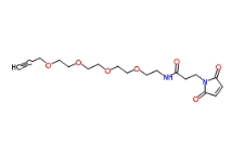 cas:1609651-90-2，Alkyne-PEG4-Maleimide，炔基-四聚乙二醇-馬來酰亞胺