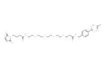 cas:1802908-02-6，Methyltetrazine-PEG4-Maleimide，甲基四嗪-四聚乙二醇-馬來酰亞胺