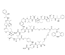 DBCO-(PEG2-VC-PAB-MMAE)2，CAS:2259318-55-1，二苯并環辛炔-(二聚乙二醇-VC-PAB-MMAE)2