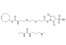 TCO-PEG2-Sulfo-NHS ester ，2353409-48-8 ，反式環辛烯-二聚乙二醇-磺基-活性酯