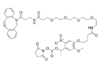 cas:2055025-02-8 ；PC DBCO-NHS Ester,Photocleavable；DBCO-NHS ester；二苯基環辛炔-N-羥基琥珀酰亞胺