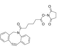 DBCO-C6-NHS ester  ，cas:1384870-47-6， 二苯基環辛炔-琥珀酰亞胺酯