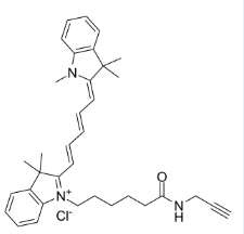 1223357-57-0；Cyanine5 alkyne； Cy5 炔烴