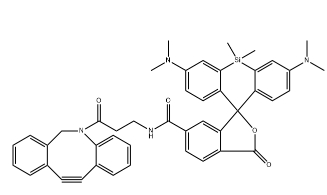 2259859-41-9；SiR-DBCO ；硅基羅丹明-二苯并環(huán)辛炔		