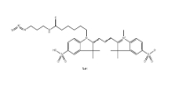 2055138-89-9，Sulfo-Cyanine5.5 azide,水溶Cy5.5-N3		