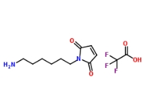 Mal-C6-amine TFA，CAS號：731862-92-3