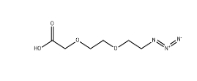 cas:882518-90-3，Azido-PEG2-CH2CO2H，疊氮-二聚乙二醇-乙酸