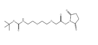 cas:911102-04-0，t-Boc-N-Amido-PEG2-CH2CO2-NHS ester