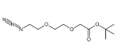 cas:251564-45-1，Azido-PEG2-CH2CO2-t-Bu