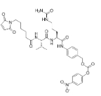 cas:159857-81-5  ，MC-Val-Cit-PAB-PNP，馬來酰亞胺基己酰-L-纈氨酸-L-瓜氨酸對氨基芐醇 對硝基苯基碳酸脂